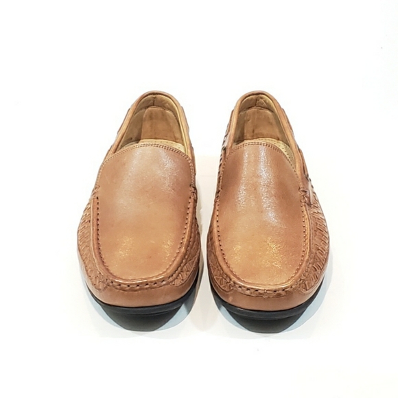 G.H. Bass Driving Loafer Moc Slip On Woven Leather main image 9